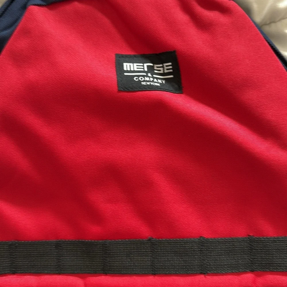NIB Red and Blue Merse NEW YORK Backpack medium